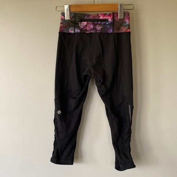 Lululemon Run For Your Life Crop Leggings Pants - Picture 6 of 13